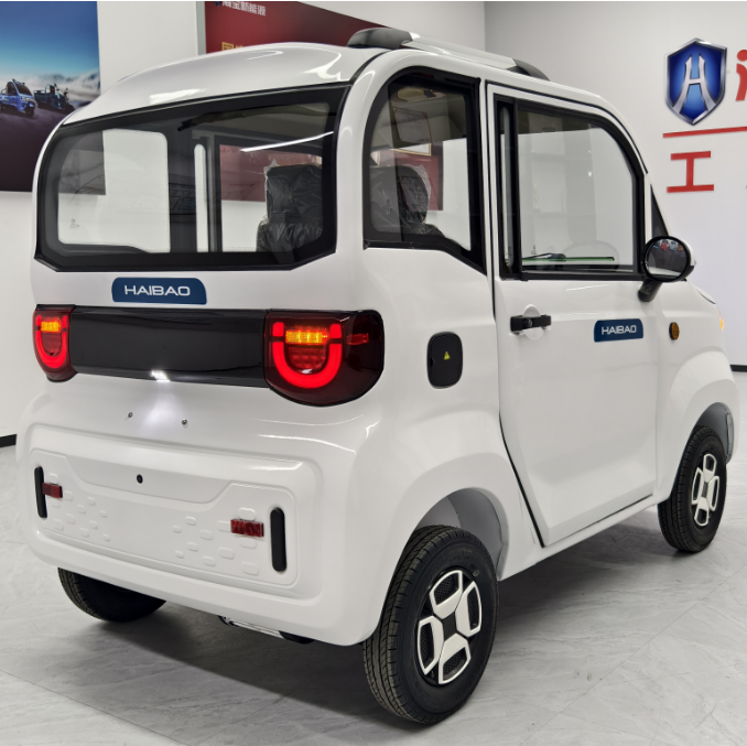 EU Low speed 45km/h electric car eec l6e approval with 2 seater electric 4 wheel car for sale 3000W  lead-acid battery 60V58Ah