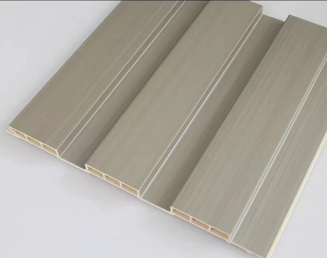 High quality Interior Wooden Grain PVC WPC fluted wall panel Designs for indoor decoration waterproof