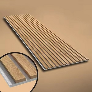 Best Price Wall Soundproofing Slat Wooden Fiber Waterproof Acoustic Panels for Indoor Decoration Material