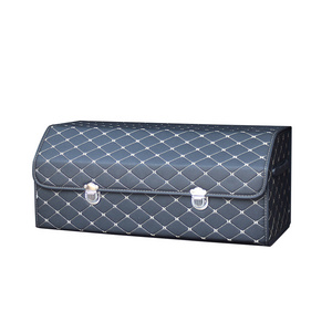 New Style Customizable Color Car Organizer storage box Car Trunk Organizer Bag Car Trunk Organizer Foldable