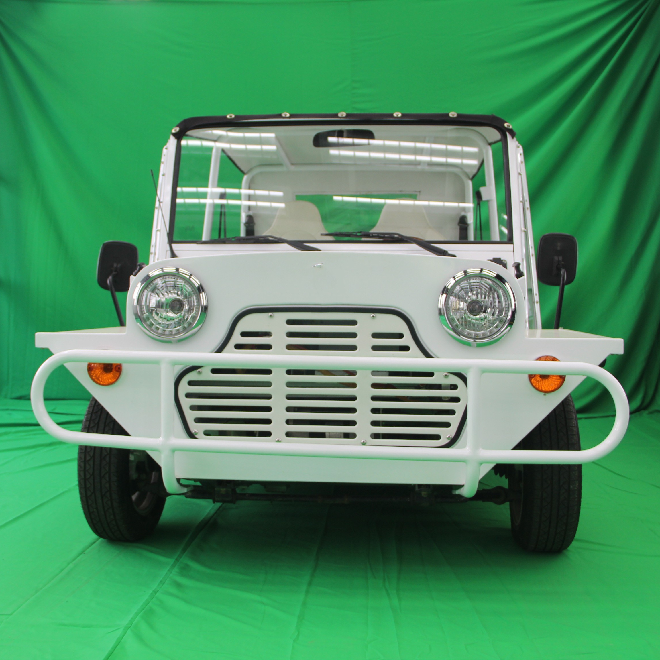 Customized Body Color Electric Mini Moke Car Parts Independent Suspension Mini Australian Moke For Adults