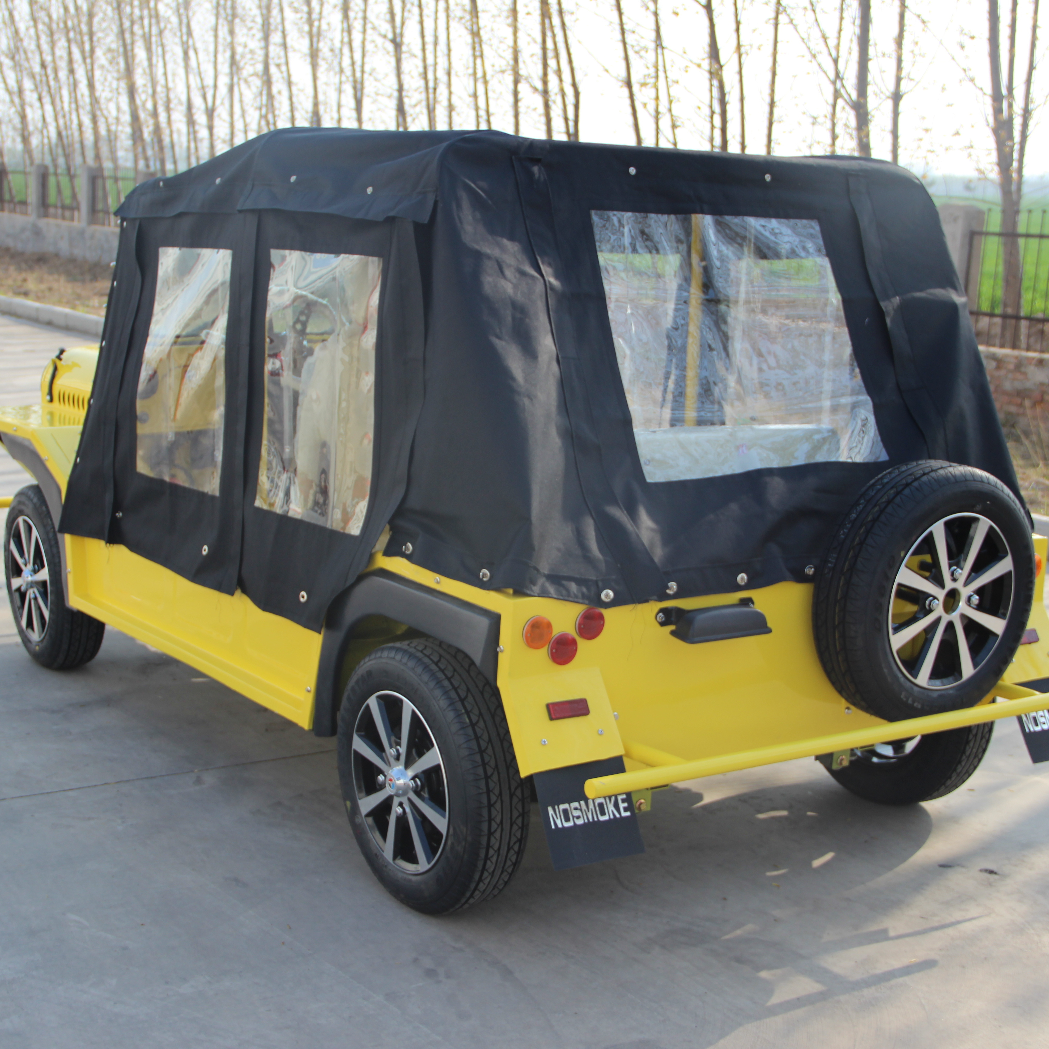 High Performance CE Approved Mini Car Moke Best Electric Golf Carts Pickup Buggy