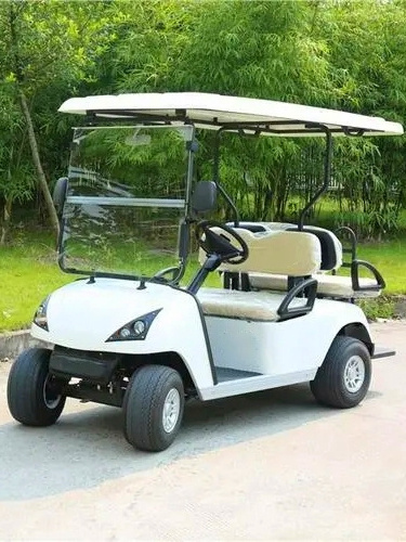 2024 China Hot Selling 4 Wheel Drive Golf Buggy 6 Seater Club Car Golf Cart Electric Carts with Cargo box