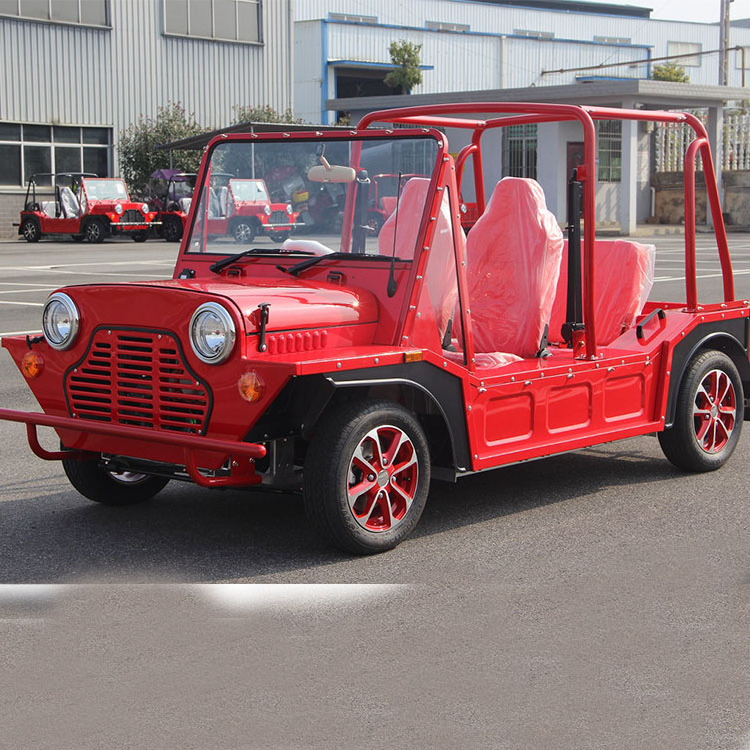 Customized Body Color Independent Suspension Mini Electric Moke Car For Sale South Africa Suitable For Seaside Beaches