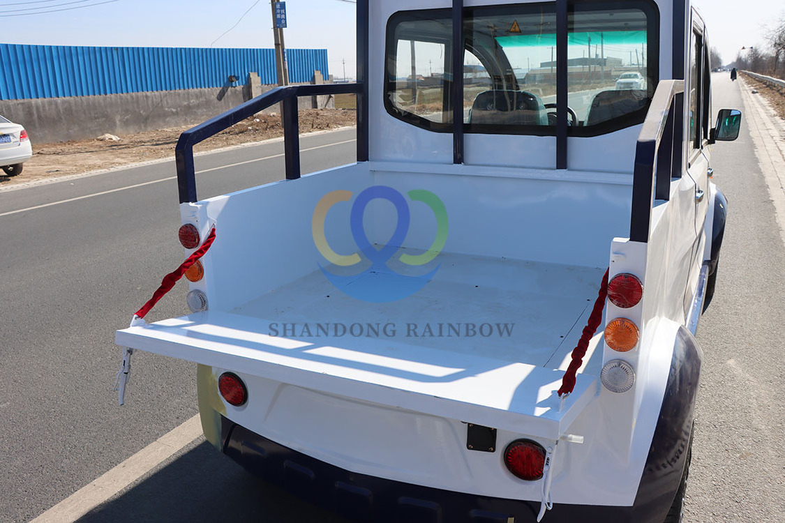 China Made CE Approved Electric Truck Car Mini Pickup Truck electric truck 4x4 mini pickup Sightseeing Vehicle