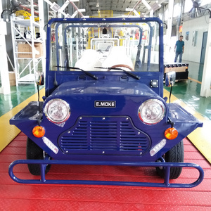 EEC Certificate China 72V 96V 4 Seats Customized Body Color Mini Moke Car Street Legal New Electric Mini Moke Parts