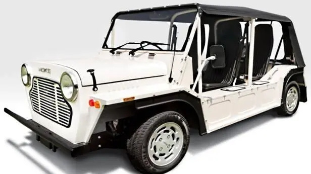 China Moke 4 Seater Off-Road Tire 96V Vintage High Speed Adult Electric Aluminium Electric Power Mini Moke Car