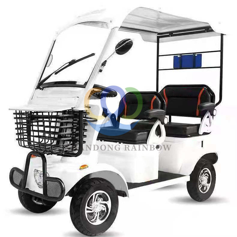 Low Price Golf Cart 4 Seater Electric Elderly Mobility Scooter 4 Wheel