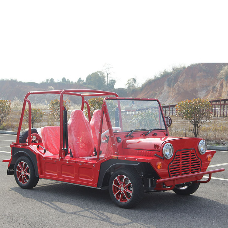 Customized Body Color Independent Suspension Mini Electric Moke Car For Sale South Africa Suitable For Seaside Beaches