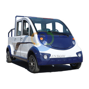 China Made CE Approved Electric Truck Car Mini Pickup Truck electric truck 4x4 mini pickup Sightseeing Vehicle