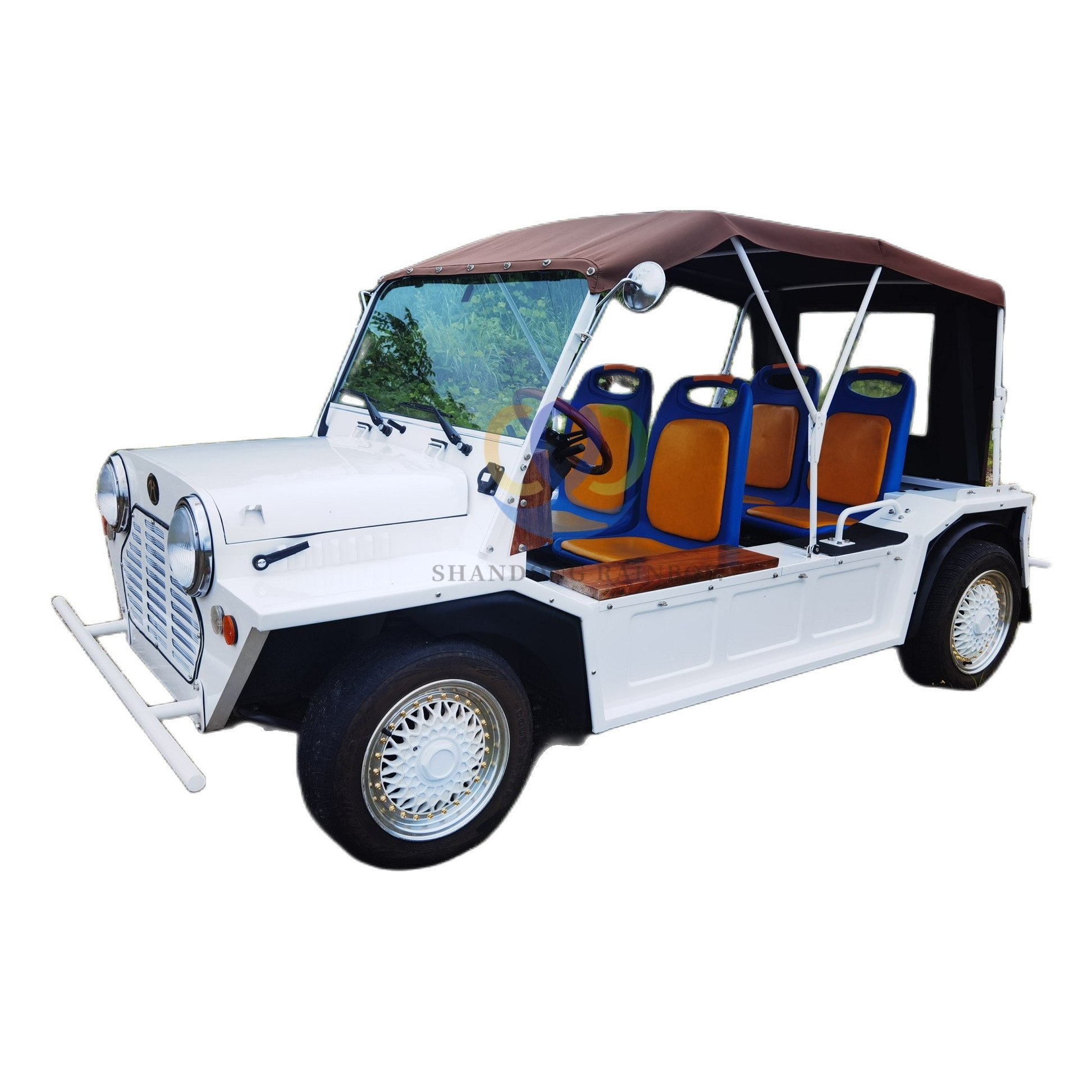 Electric cars made in china  Front wheel driving Chinese Vintage Classic Ternary Lithium battery  Moke Car