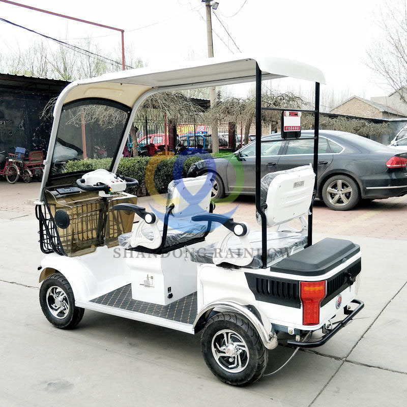 Low Price Golf Cart 4 Seater Electric Elderly Mobility Scooter 4 Wheel