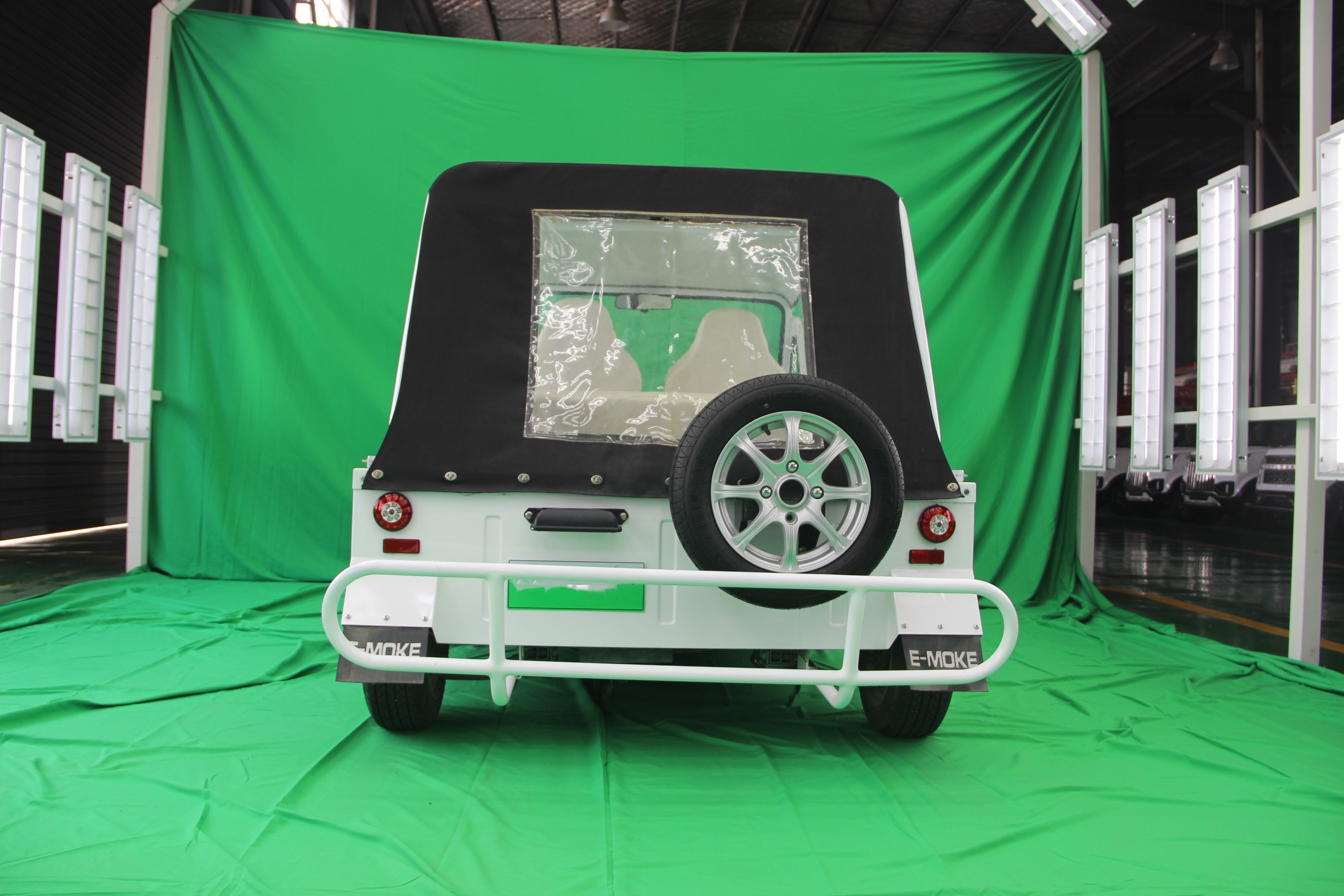 2023 China Best Price 96V Mini Moke Car Street Legal New Electric Waterproof Aluminium Mini Moke Parts