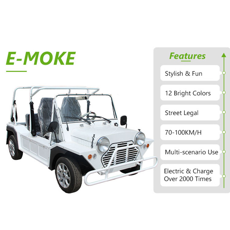 Customized Body Color Independent Suspension Mini Electric Moke Car For Sale South Africa Suitable For Seaside Beaches