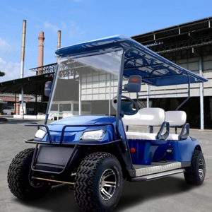 Free Shipping Lifted 4 Passenger Golf Car Brand New 4 Wheel Electric Club Car Golf Cart For Sale