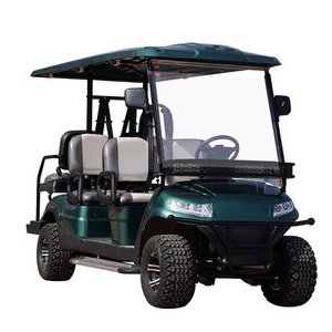 2024 China Hot Selling 4 Wheel Drive Golf Buggy 6 Seater Club Car Golf Cart Electric Carts with Cargo box