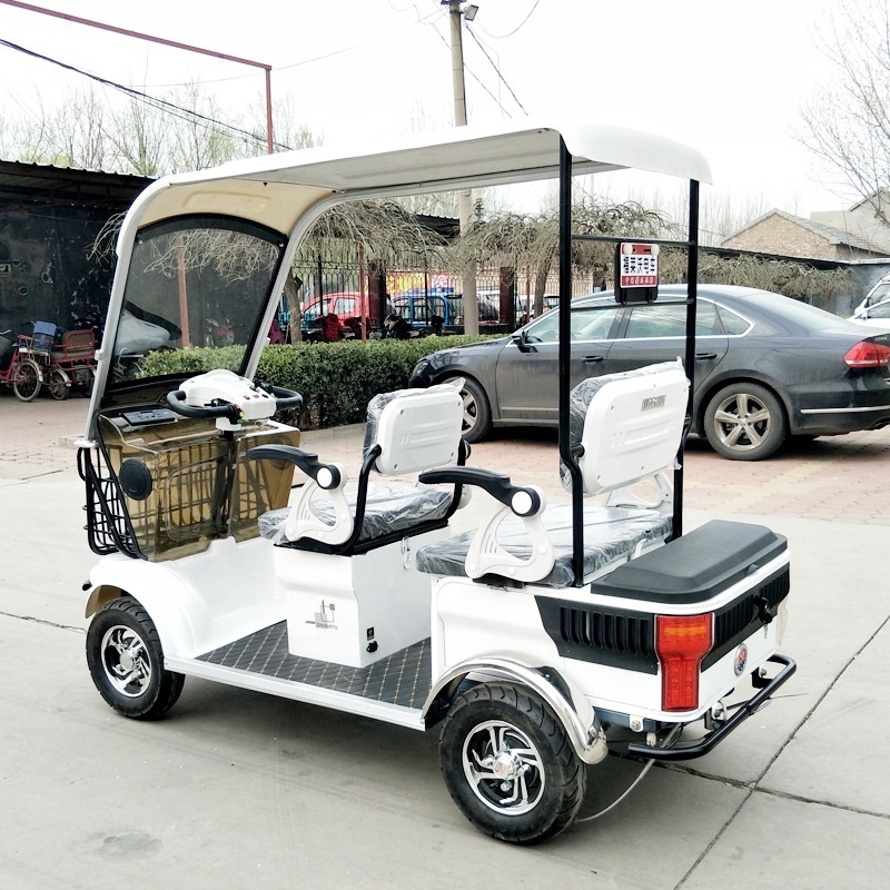 2023 China Hot Selling Golf Cart 4 Seater Mini 4 Seat Golf Cart Electric Golf Buggy 4 Wheel Electric