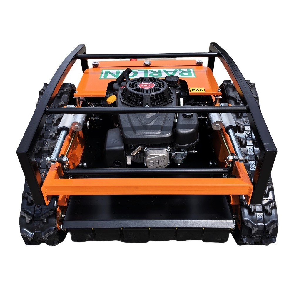 Multi functional Gasoline Automatic Remote Control Slop Lawn Mower Robot Weeding Machine