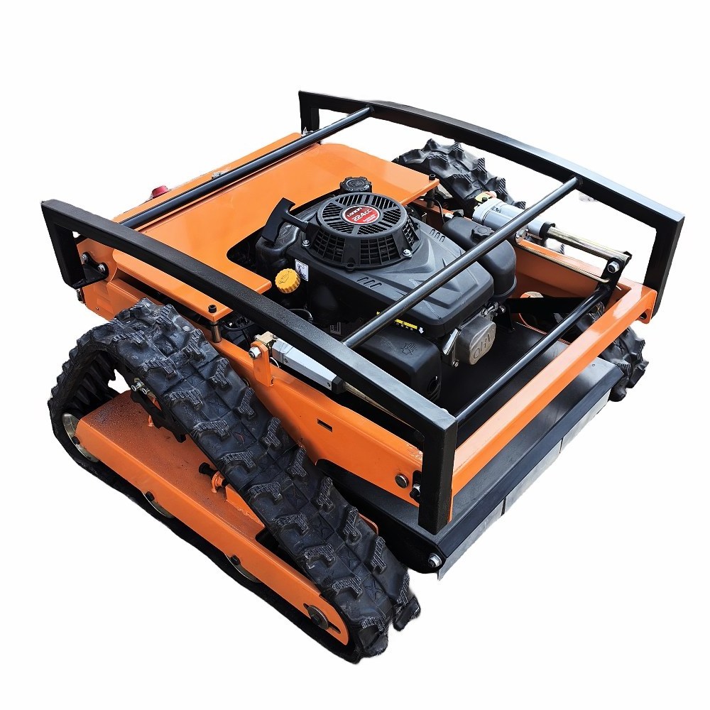 Multi functional Gasoline Automatic Remote Control Slop Lawn Mower Robot Weeding Machine