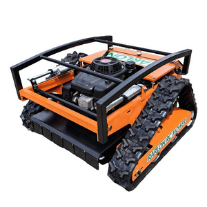 Multi functional Gasoline Automatic Remote Control Slop Lawn Mower Robot Weeding Machine