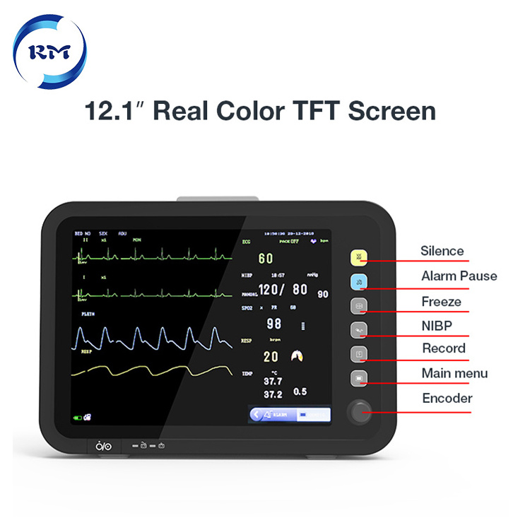 Multi-parameter monitor Multiparameter Monitor Surgical Medical Monitor for Hospital Use