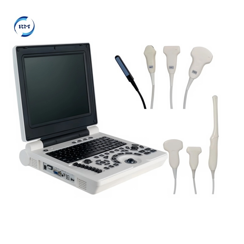 Veterinary Ultrasound Machine 15 inches Low Price Portable Animal Cow Cattle Vets Ultrasound Scanner