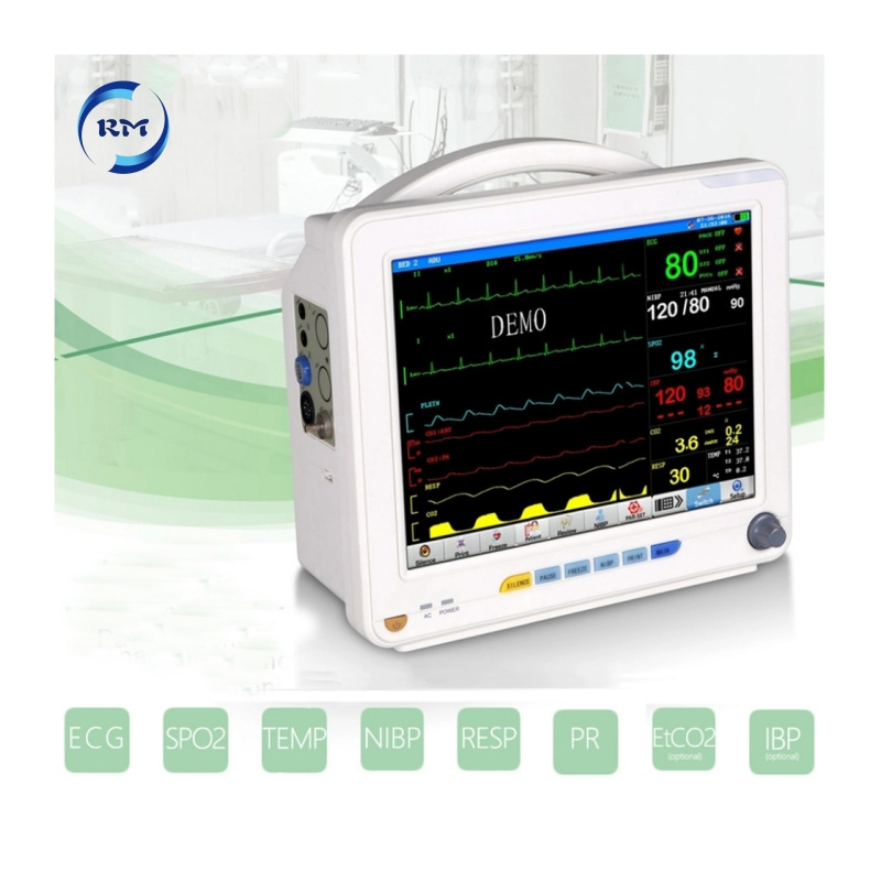 Hospital Equipment Multi-Parameter Patient Monitor for Ambulance Use Equipment