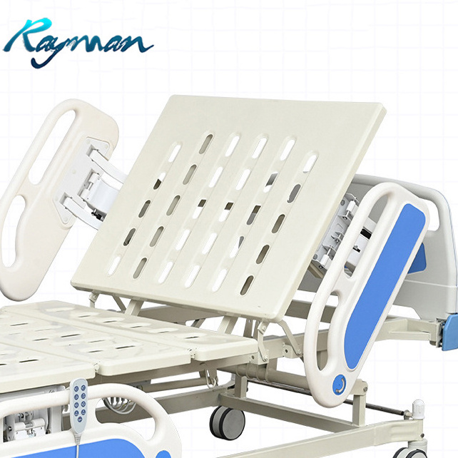 Rayman factory price hot selling Hospital Bed ABS Materials Medical Nursing Electric Hospital Medical Bed