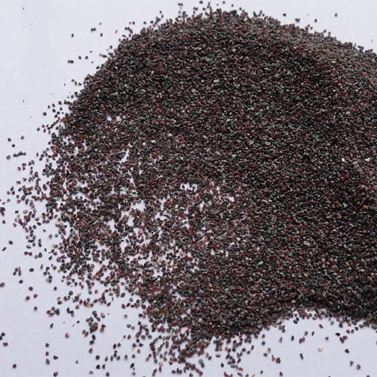 Natural Garnet Sand for Wet and Dry Blasting Abrasive Garnet Sand Blasting 20 30 40 60 80 mesh