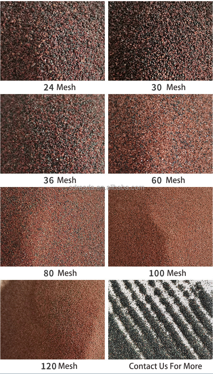 Blasting garnet sand garnet sand price  Blasting Material Garnet Sand 30/60 Mesh Abrasive Powder