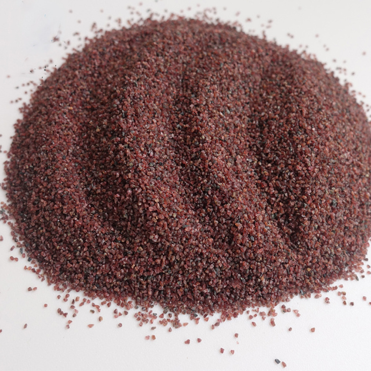 Blasting garnet sand garnet sand price  Blasting Material Garnet Sand 30/60 Mesh Abrasive Powder