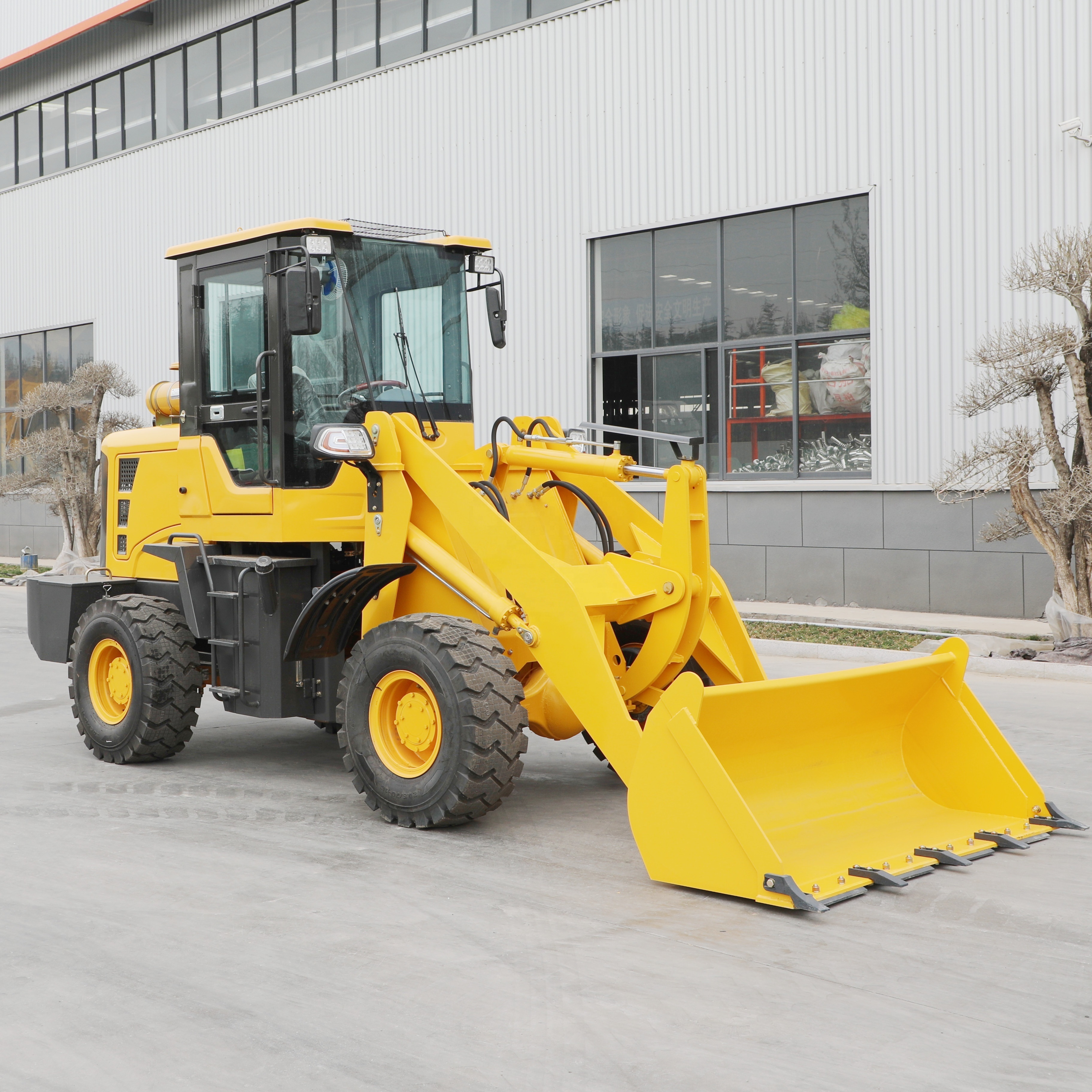 Chinese Snow Plow Wheel Loader Small Loader Machine Machine Articulated