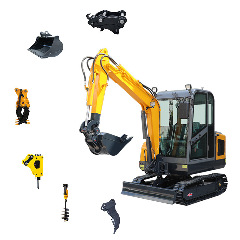 EPA SDRG 2 Ton 2.5 Ton 3 Ton 4 Ton Mini Excavator Diesel