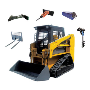 china skid steer loader and skid steer grapple bucket