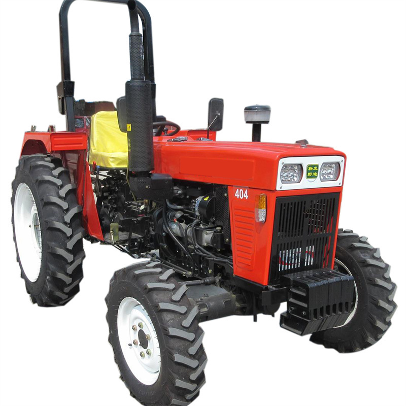 Weifang electric start 35/45/50/60/70/80hp 4WD farm compact tractor with JD axle for sale