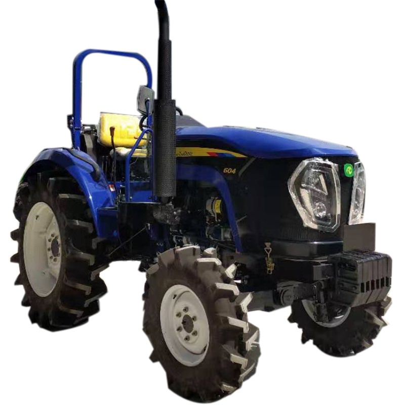 Weifang electric start 35/45/50/60/70/80hp 4WD farm compact tractor with JD axle for sale