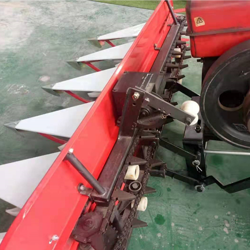 120 series 8-12hp power tiller 2 wheel tractor matched  4 rows reaper binder for rice forage harvest