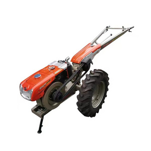 two wheel tractor with disc plough plow and iron wheel kubota engine for farm for sale with batch sell price