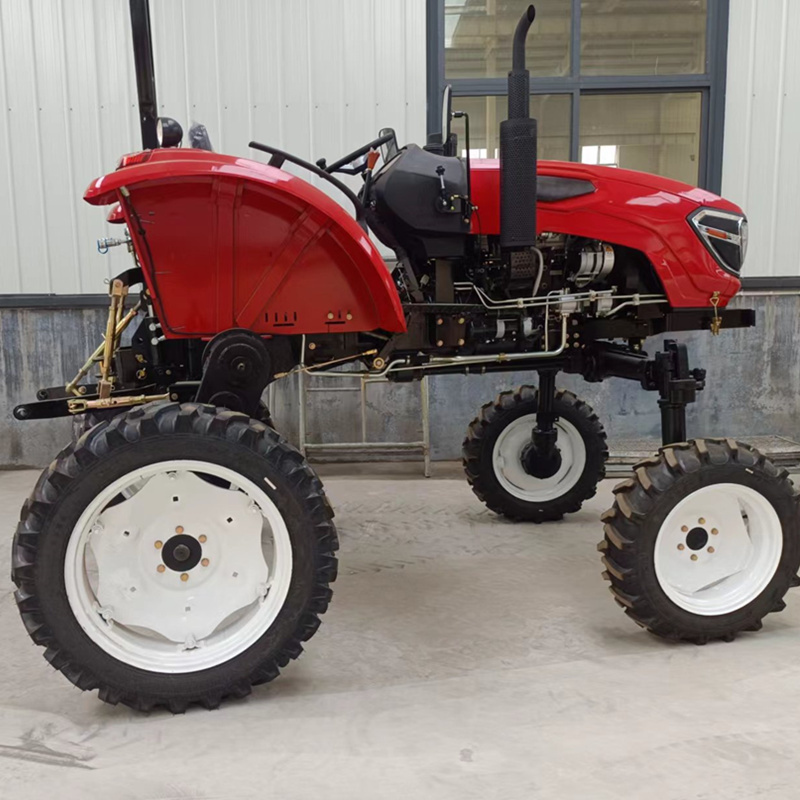 customized lovol axle rc tractor high ground clearance for corn field spraying