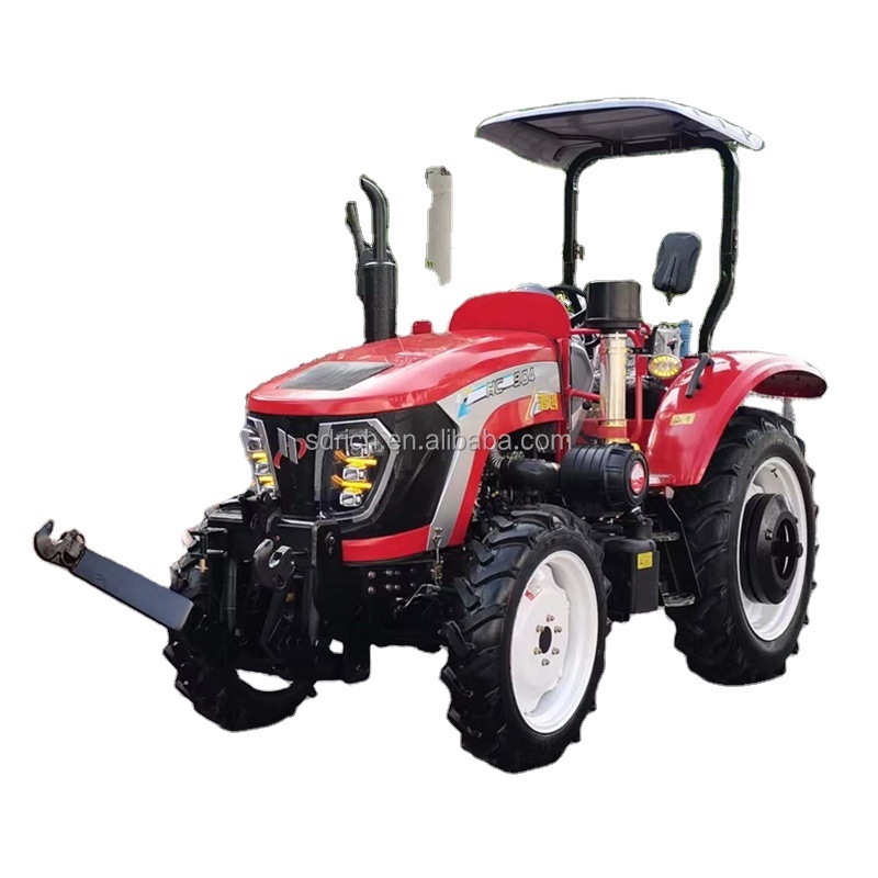 804 904 tractor matched front PTO and three point linkage with front forage harvester and mower