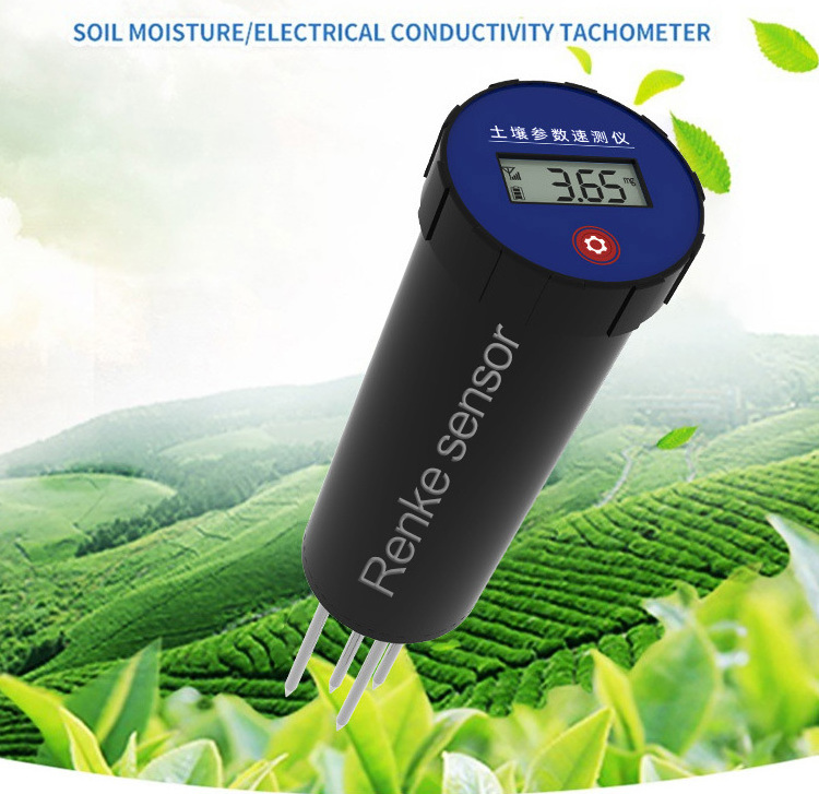 digital soil tester wireless soil moisture meter soil sensor for agriculture