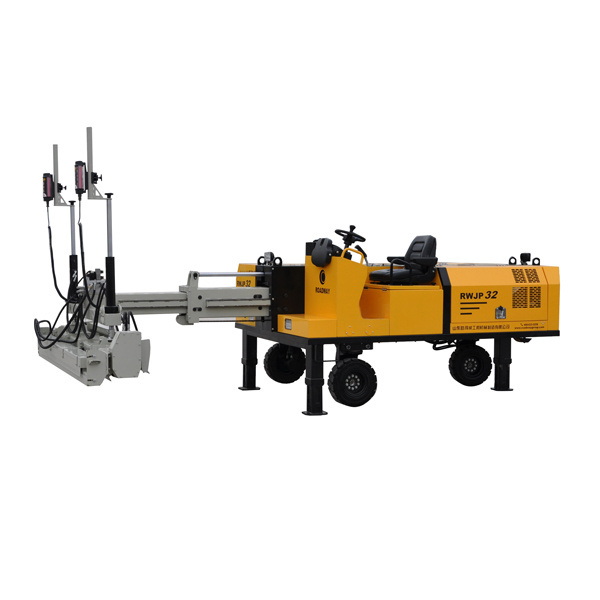 High Quality ROADWAY Boom type Concrete Laser Screed Yanmar Engine concrete flooring leveling machine