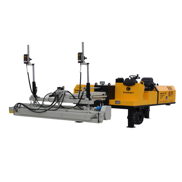 High Quality ROADWAY Boom type Concrete Laser Screed Yanmar Engine concrete flooring leveling machine