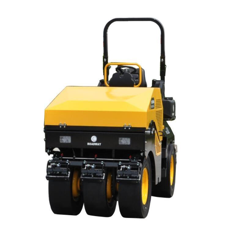 RWYL802 tyre vibratory roller for sale Construction Machinery New Walk Behind Vibration Road Roller Compactor 0 5 Ton Mini Road