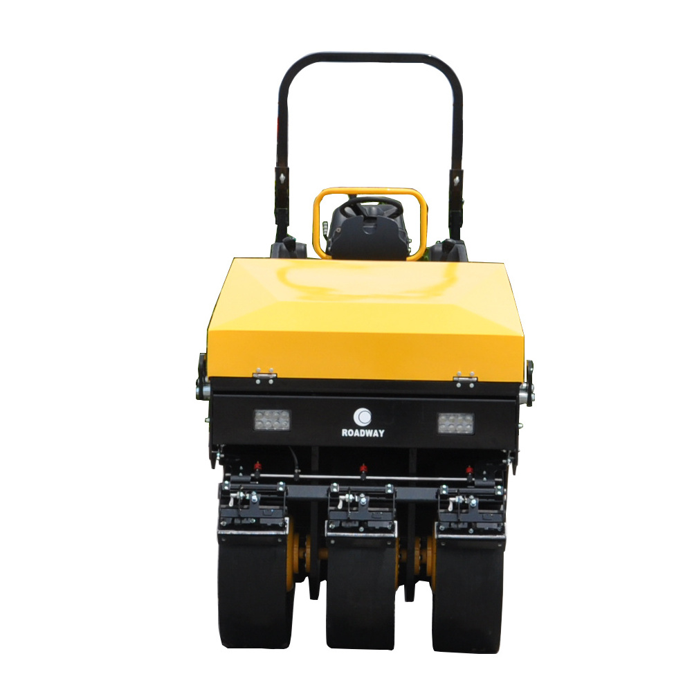 RWYL802 Rubber roller tyre  mini vibratory roller for sale Manufacturer Factory Price