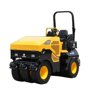 RWYL802 tyre vibratory roller for sale Construction Machinery New Walk Behind Vibration Road Roller Compactor 0 5 Ton Mini Road