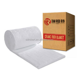 Ceramic Fiber Insulation Baffle Fire Blanket Excellent Tearing Resistant White Ceramic Fiber Blanket For Industrial Furnace