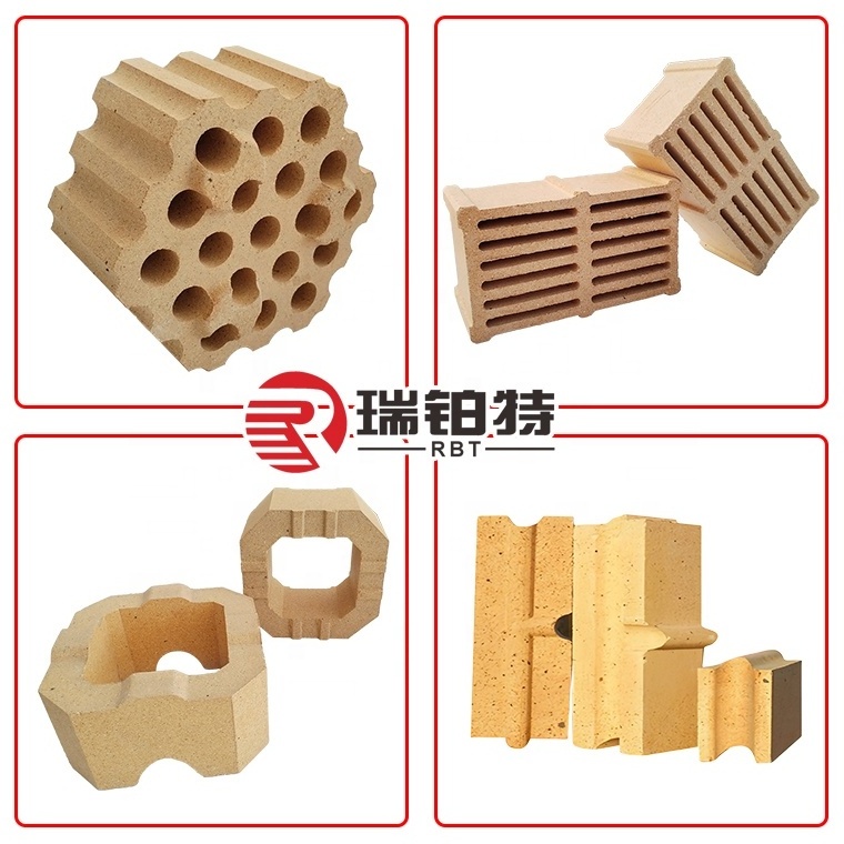 Refractory Fireclay Bricks SK32 SK34 Curved Fire Clay Brick For Stove Kiln