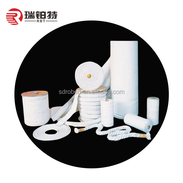 Ceramic Fiber Textile Factory Hot Sale Customized Refractory Ceramic Fiber Tape Cloth Rope