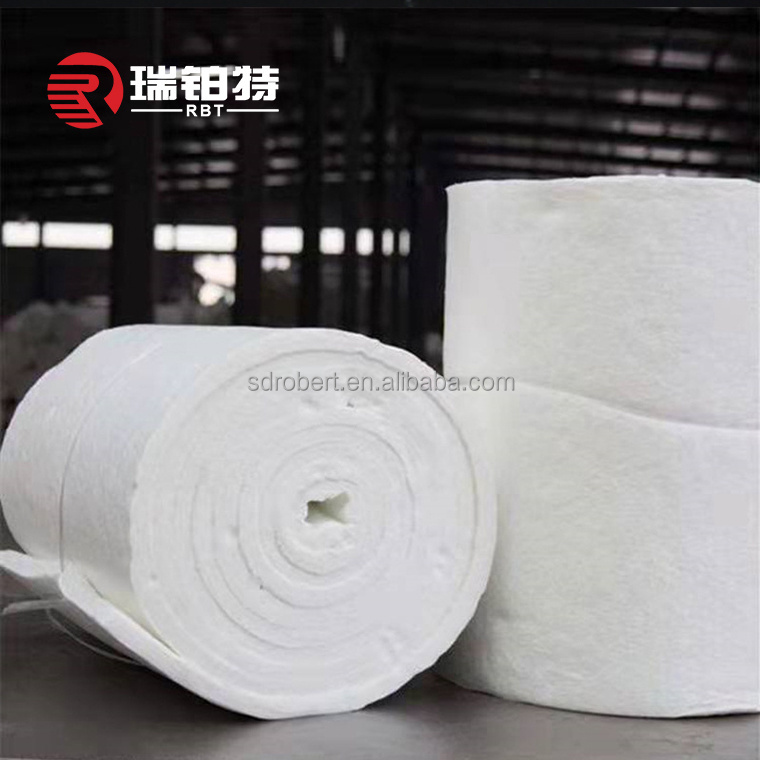 Aluminum Silicate Ceramic Fiber Blanket For High Temperature Pipe Insulation